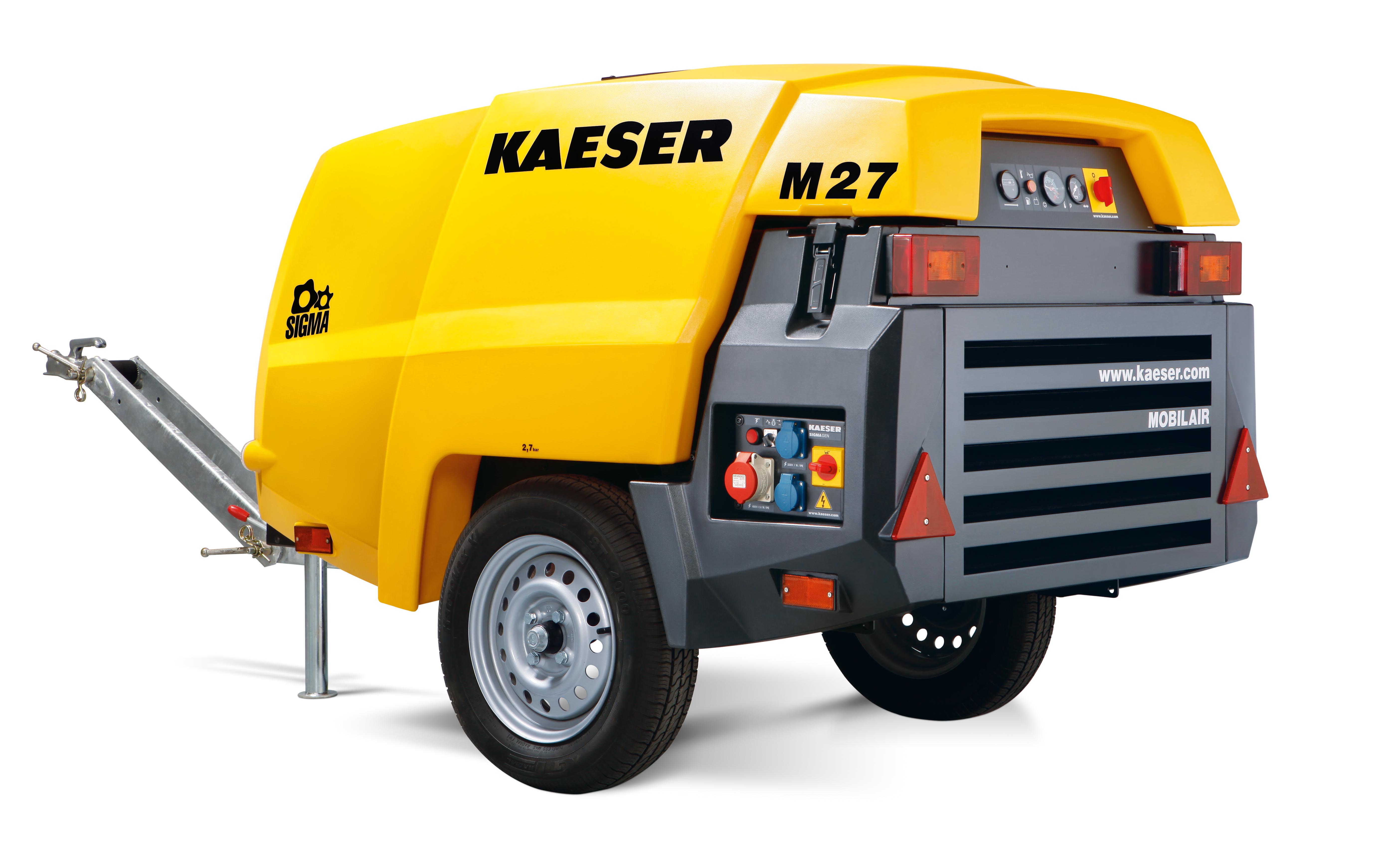 Compresseurs de chantier semimobiles